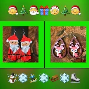 🎅🎄Christmas Earrings🎄🎁